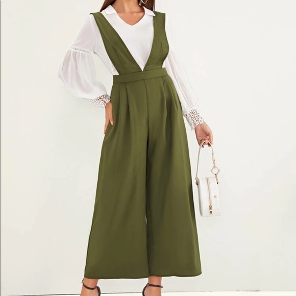 Green- Jumpsuit - Picture 2 of 6